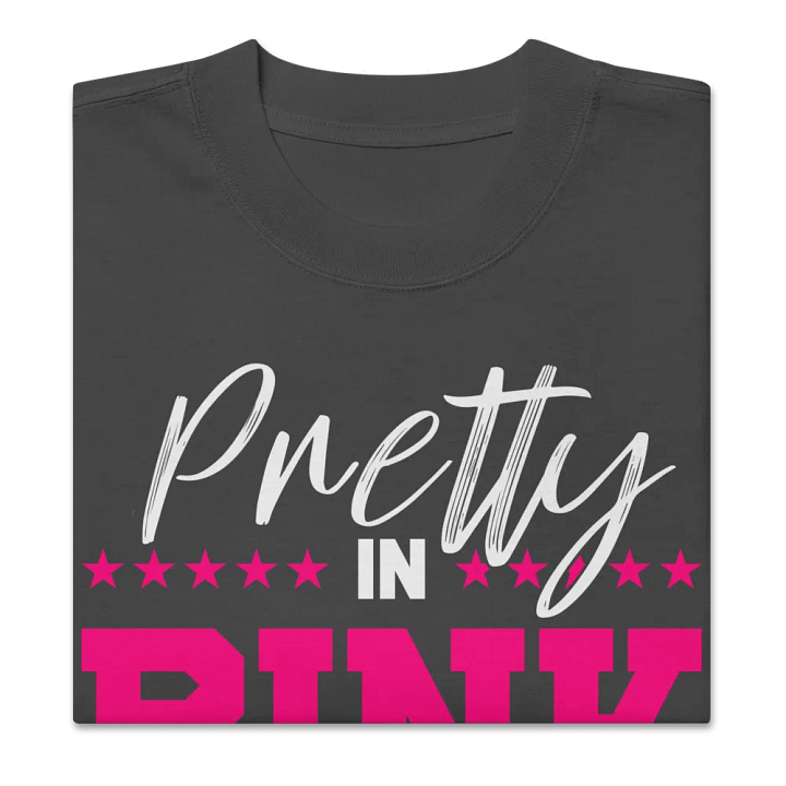 GHTVHub-Pretty in Pink Distorted Graphic T-Shirt product image (2)