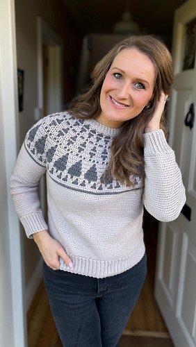 Meet the Twinkling Trees Sweater for adults - packed with festive fun and holiday spirit! It’s comfy, seamless, easy peasy an...