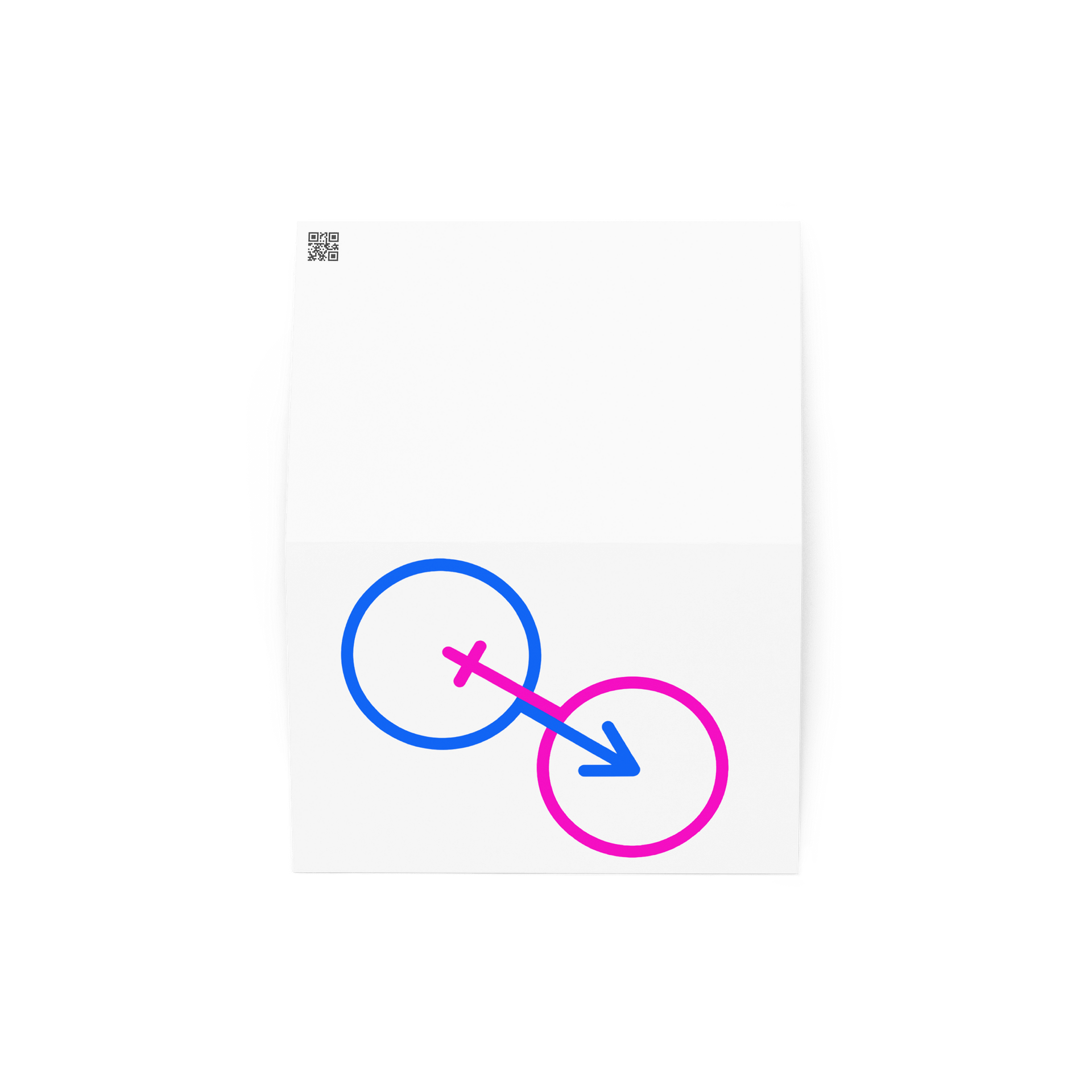 Traditional Gender Unity Symbols Greeting Card product image (4)