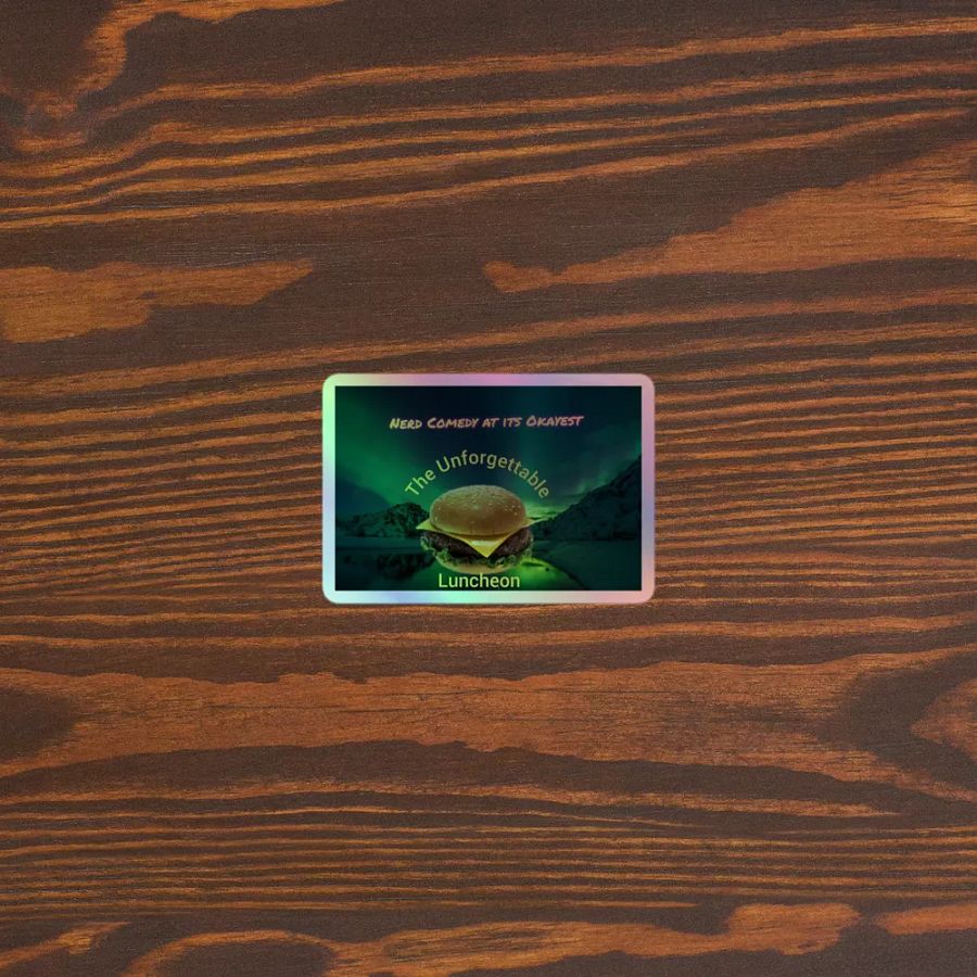 Unforgettable Luncheon Holographic Sticker product image (3)