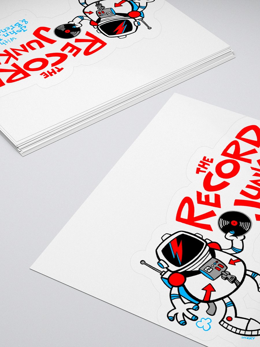Official Record Junkies Sticker product image (10)