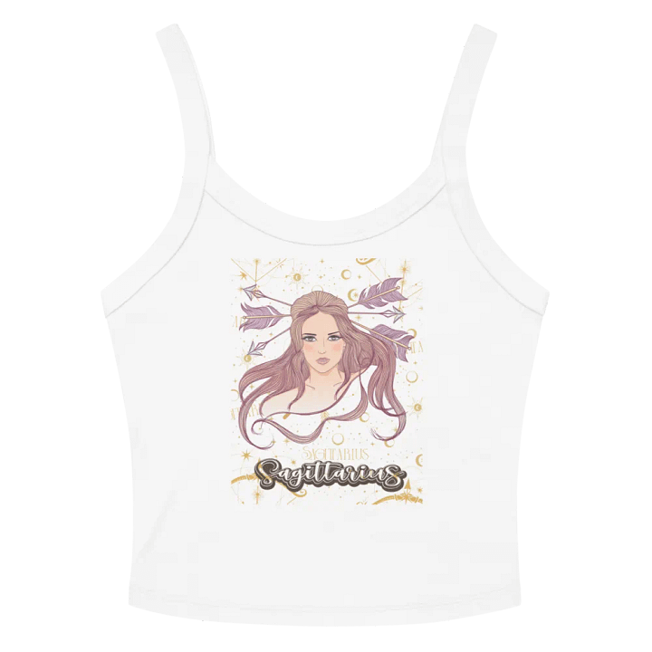 Arrow Adorned Sagittarius Tank product image (10)