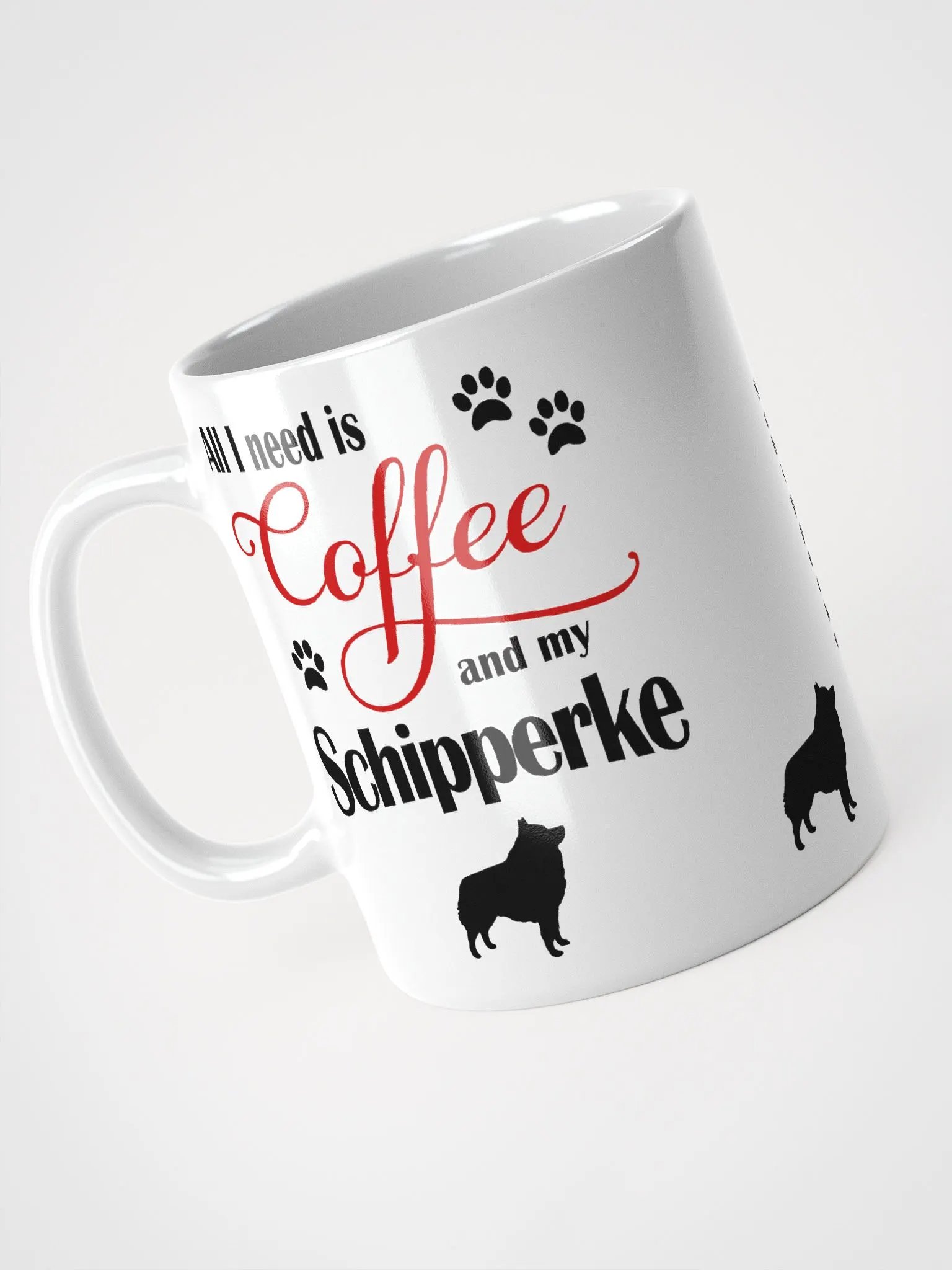 Coffee and my Schipperke product image (3)