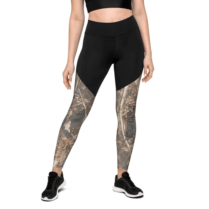 Sports Leggings - Dead Split - It Happennnns Camo product image (1)