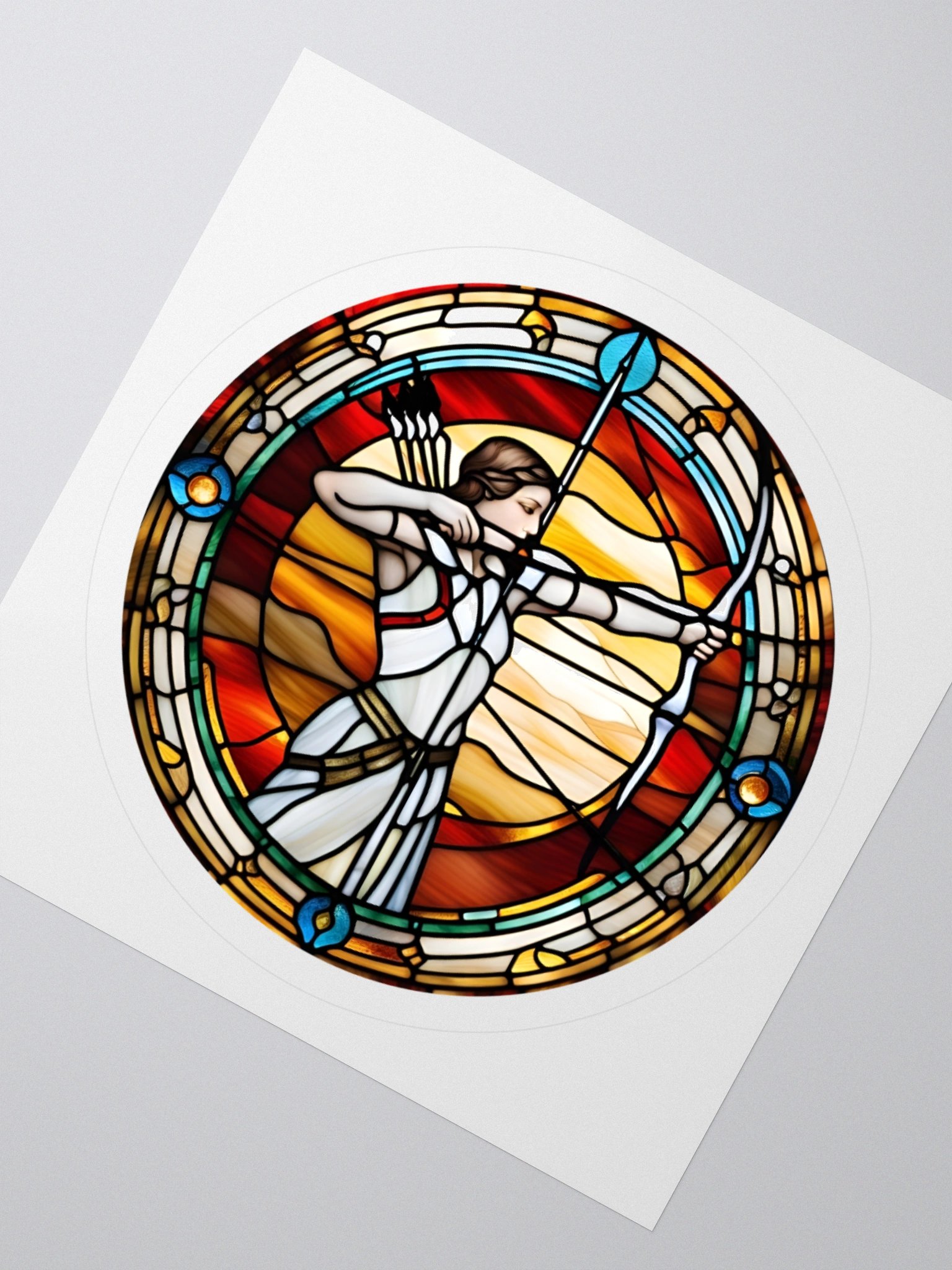 Spiritual™ Sagittarius - Unique Sticker Design product image (6)