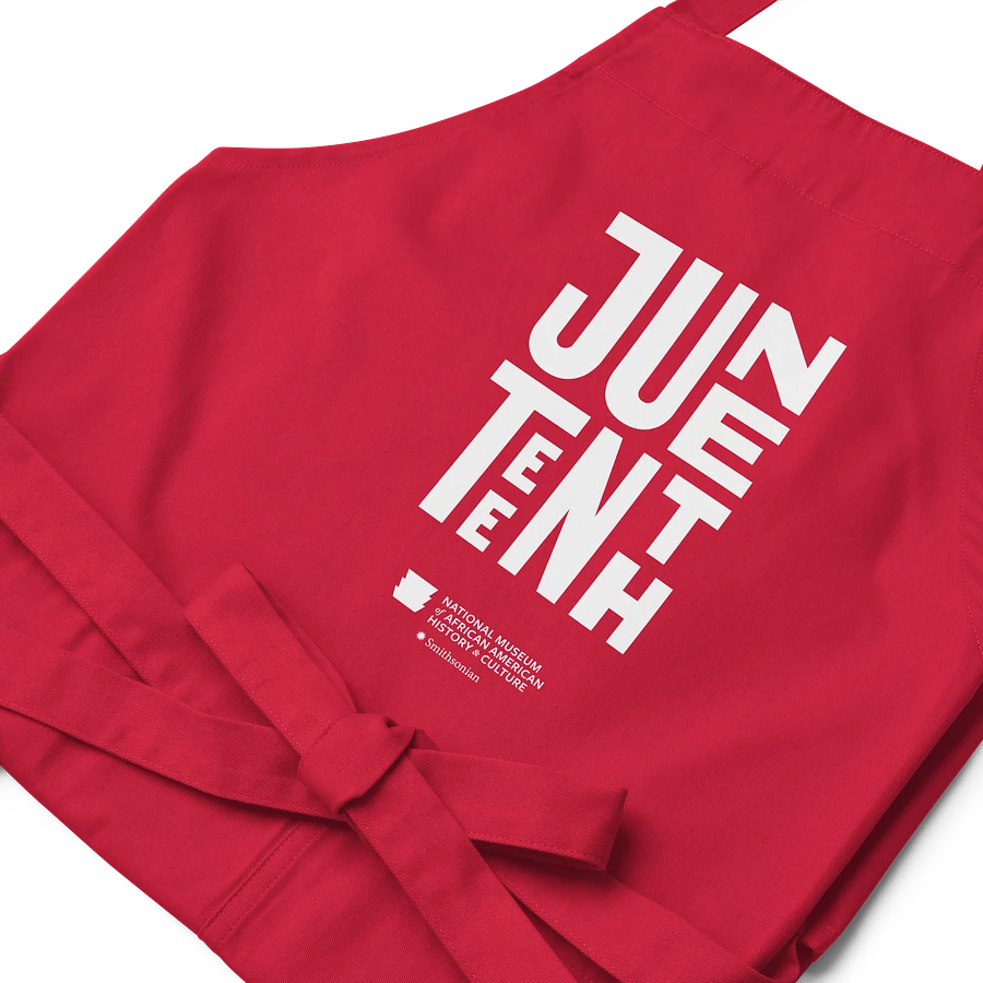 Juneteenth Apron (Red) Image 3