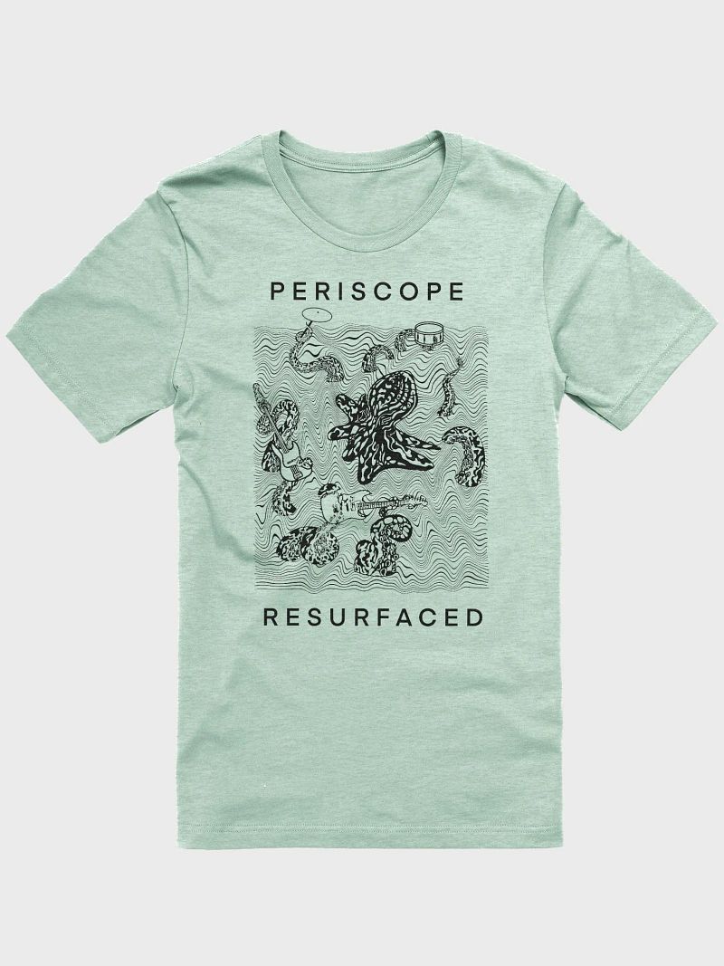 Periscope Resurfaced Black Print Tee (12 Color Options!)