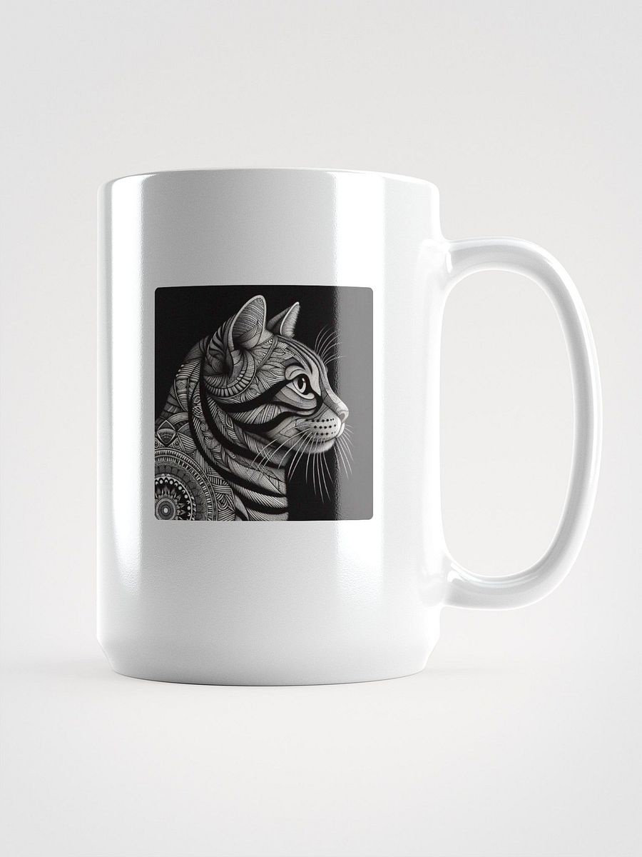 Symmetrical Feline Elegance Mug product image (1)
