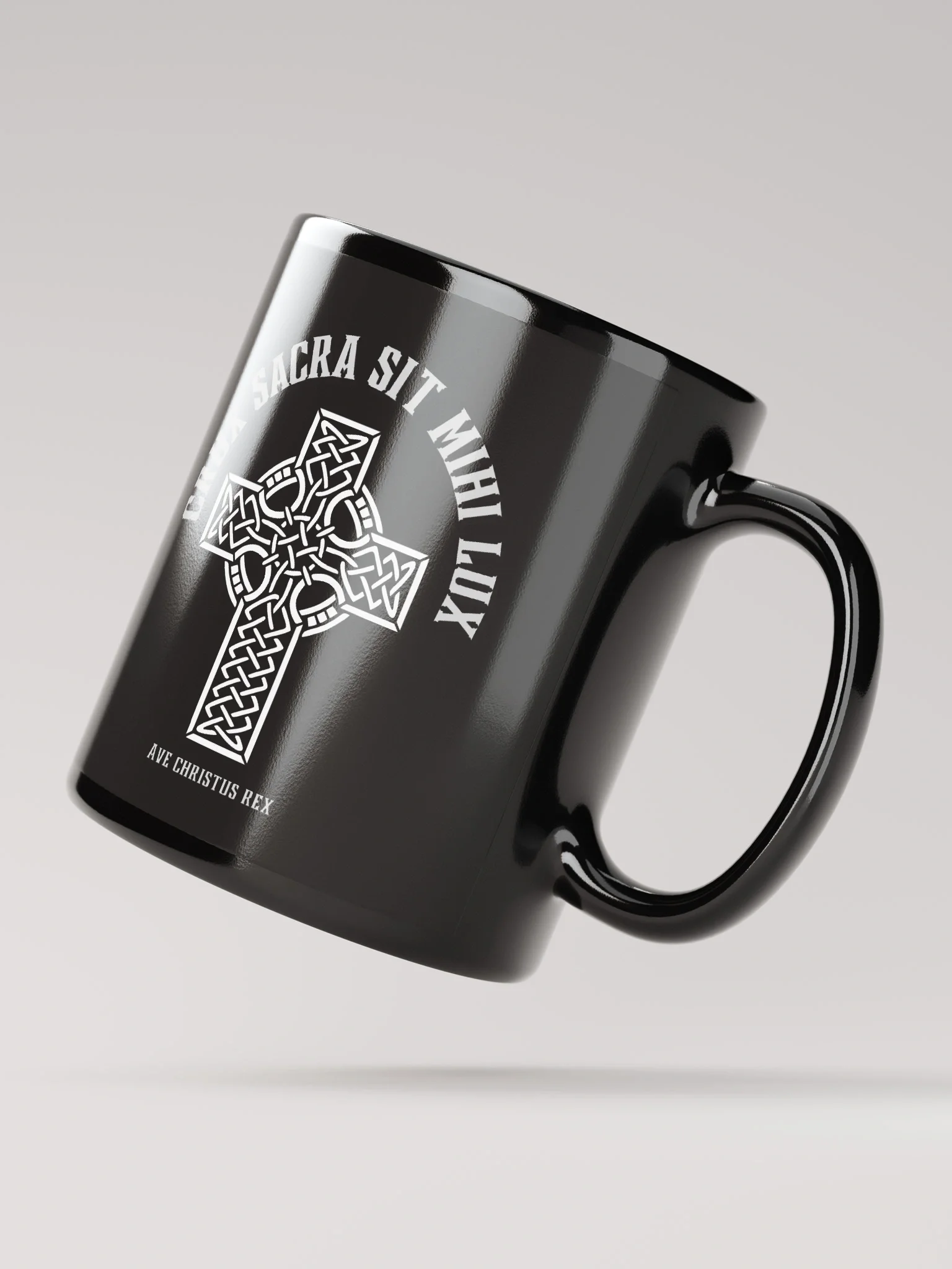 crux sacra sit mihi lux Mug product image (2)