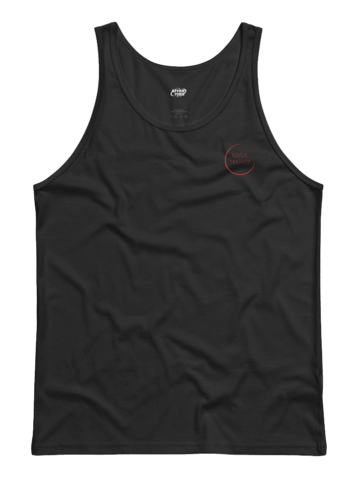 Men's Red Faded Circle River Trendz Logo Tank product image (1)