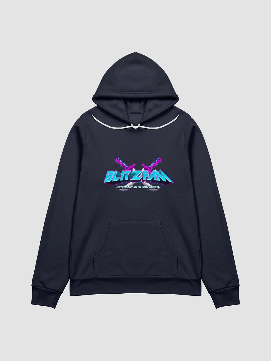 Blitzfam ninja logo hoody navy product image (1)