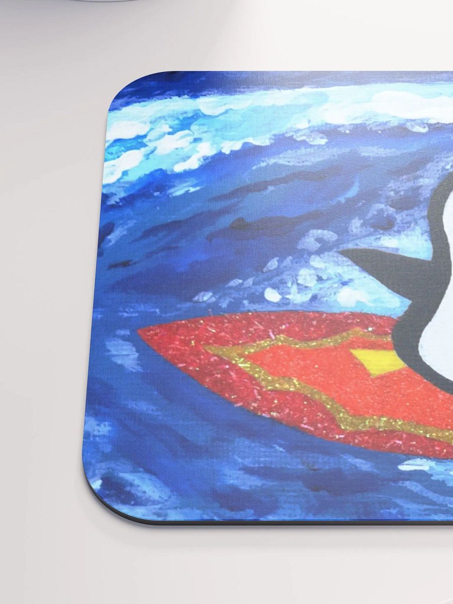 Surfing Penguin Mouse Pad product image (8)