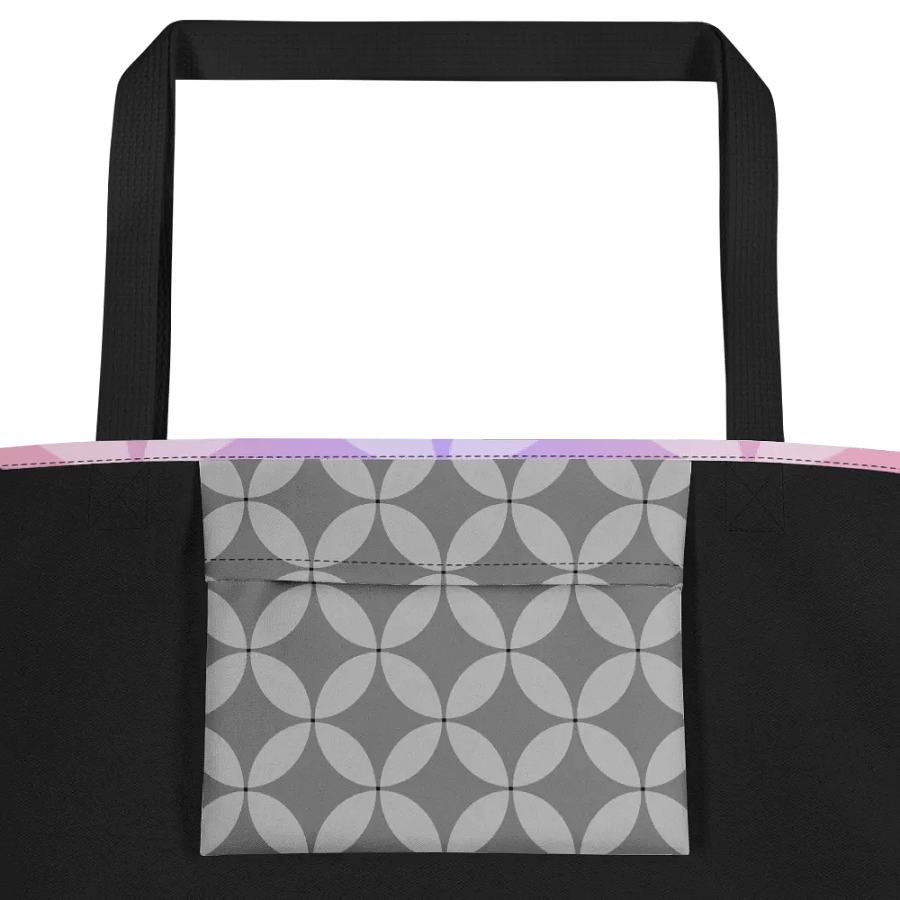 Harmony Circle Polyester Tote Bag product image (4)