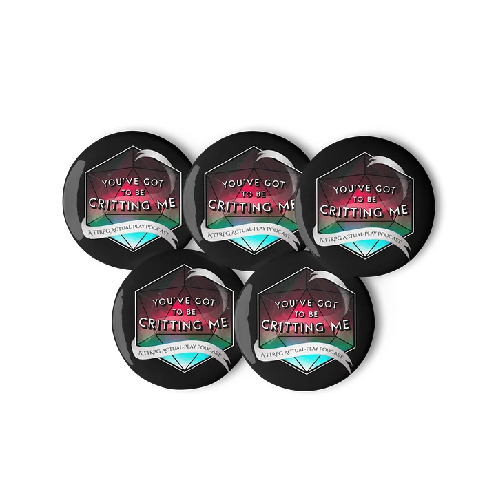 You've Got to Be Critting Me Logo Pin Set product image (3)