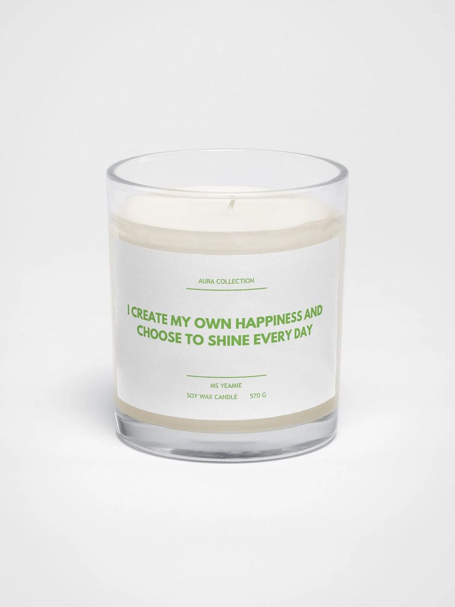 AURA COLLECTION Soy Wax Candle: Create Your Own Happiness product image (1)