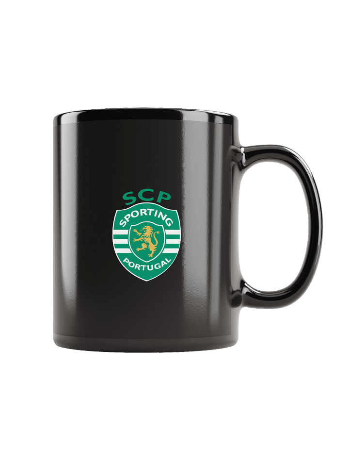 Caneca preta brilhante Sporting product image (1)