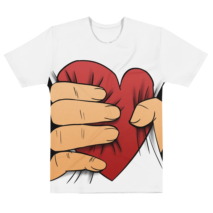 Big Heart Squeeze (white shirt / white skin tone) product image (1)