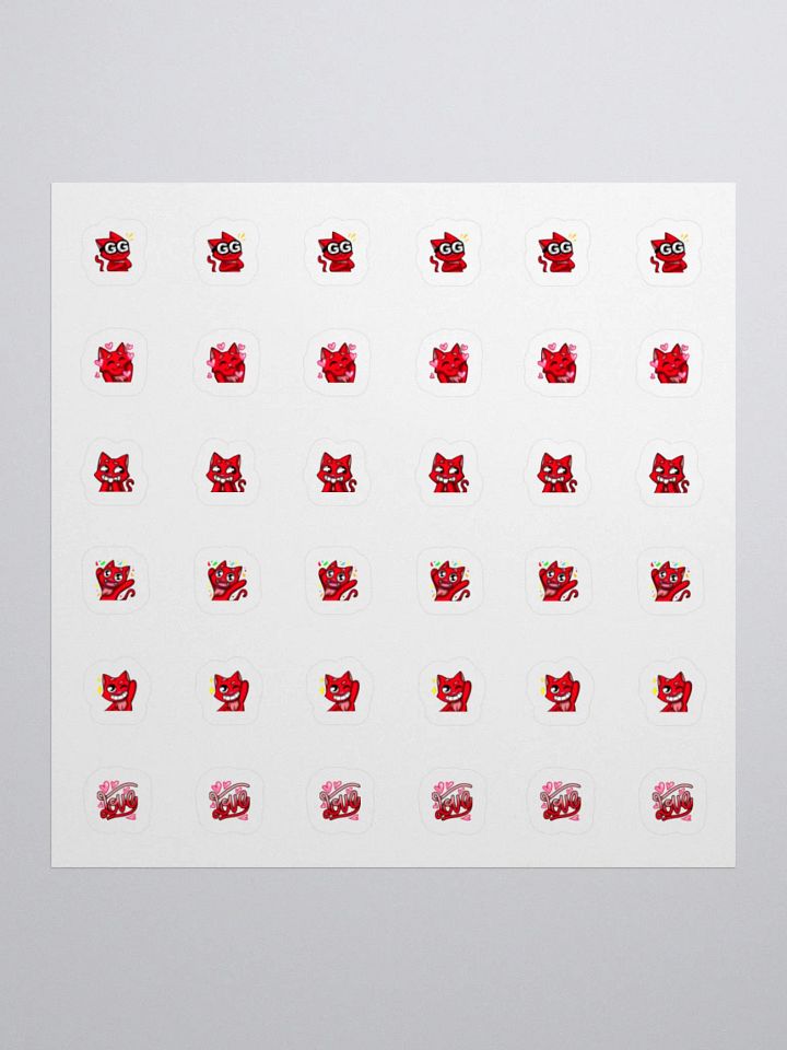 MysterySpaceCat Micro Emote Sticker Collection product image (2)
