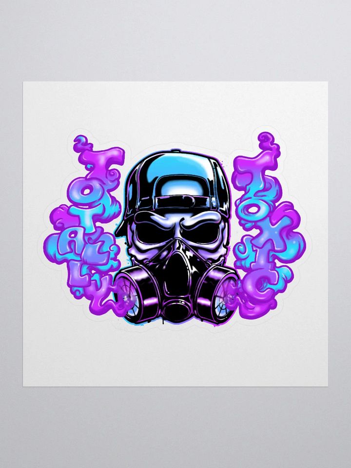 Totally Toxic Kiss Cut Sticker product image (1)