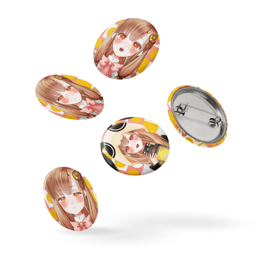 Yuni Luna Expressions Pin Buttons Set product image (6)