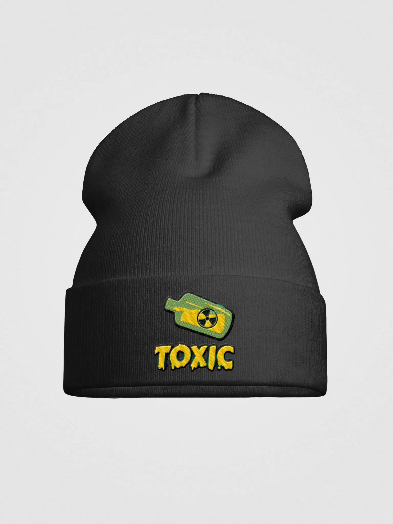 Radioactive Warning Knit Beanie product image (1)