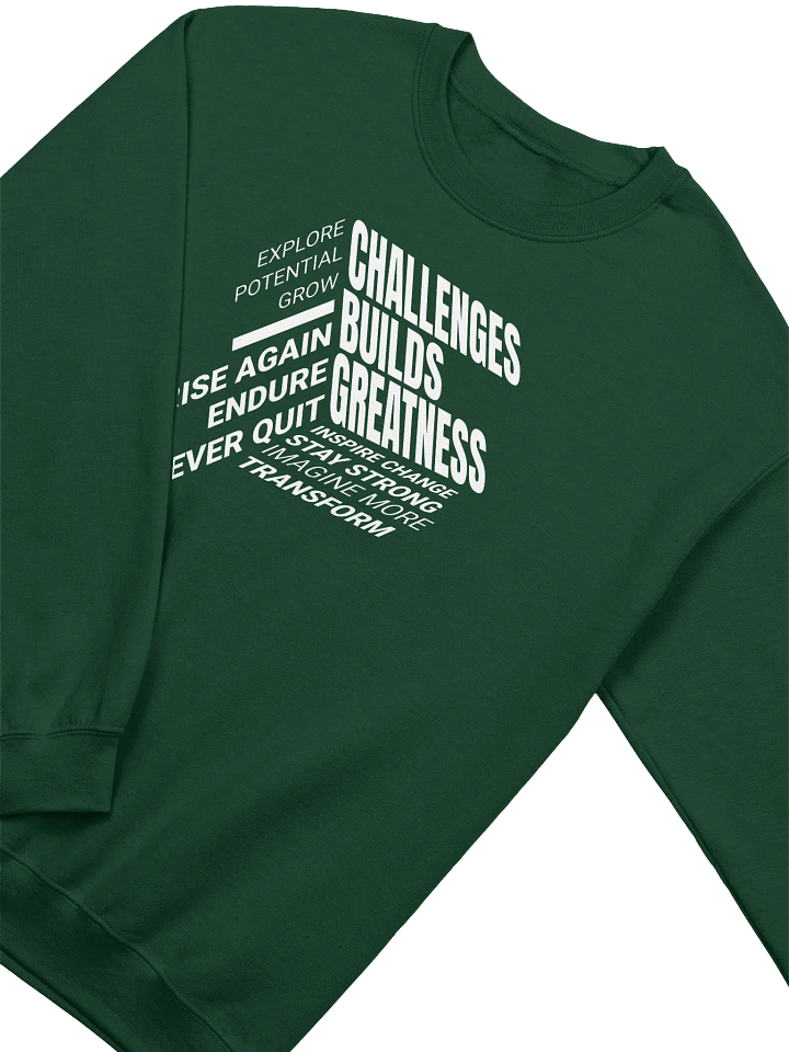 Motivational Isometric Sweatshirt product image (2)
