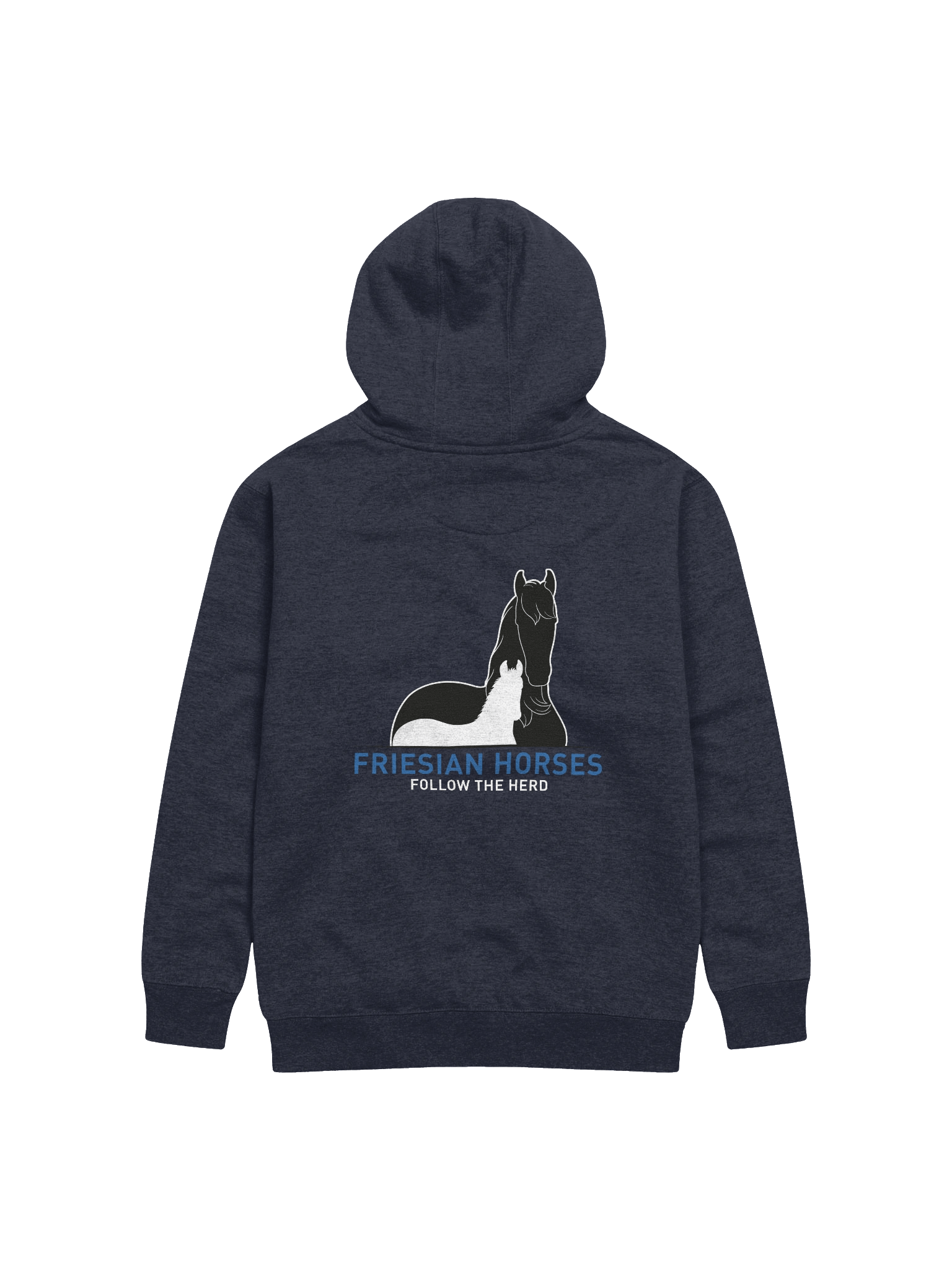 Friesian horses logo Hoodie product image (6)