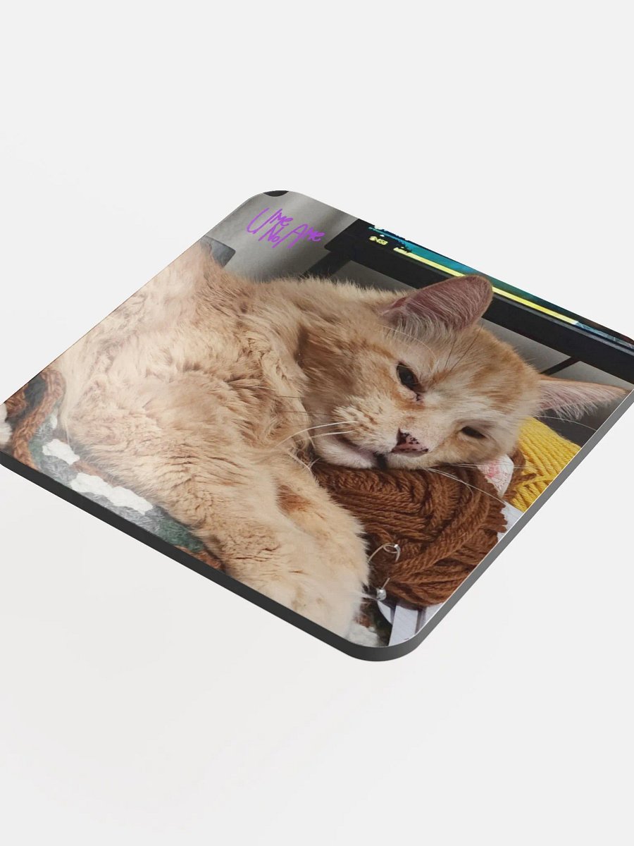 Gus - Yarn is Comfy Coaster product image (4)