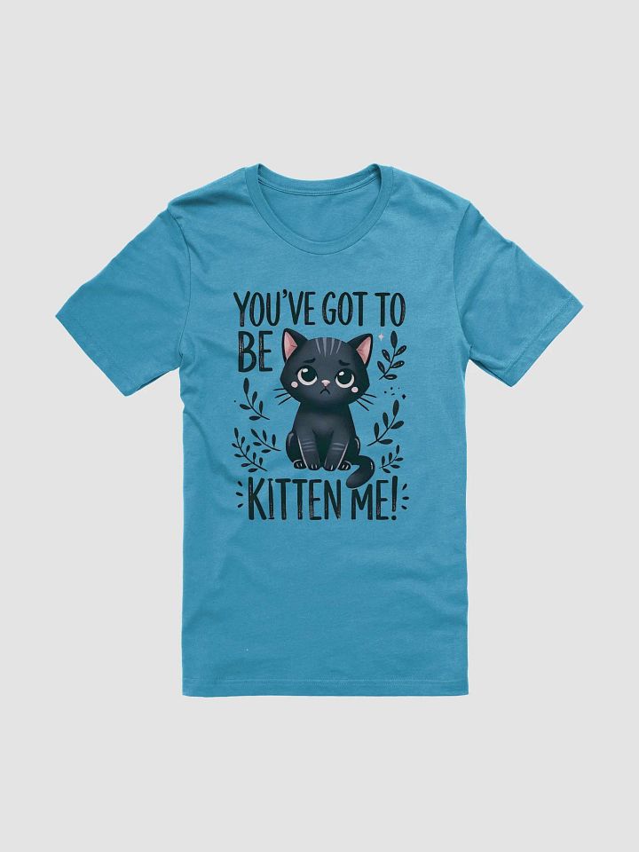 You've Got to Be Kitten Me - Cute Black Cat T-Shirt product image (1)
