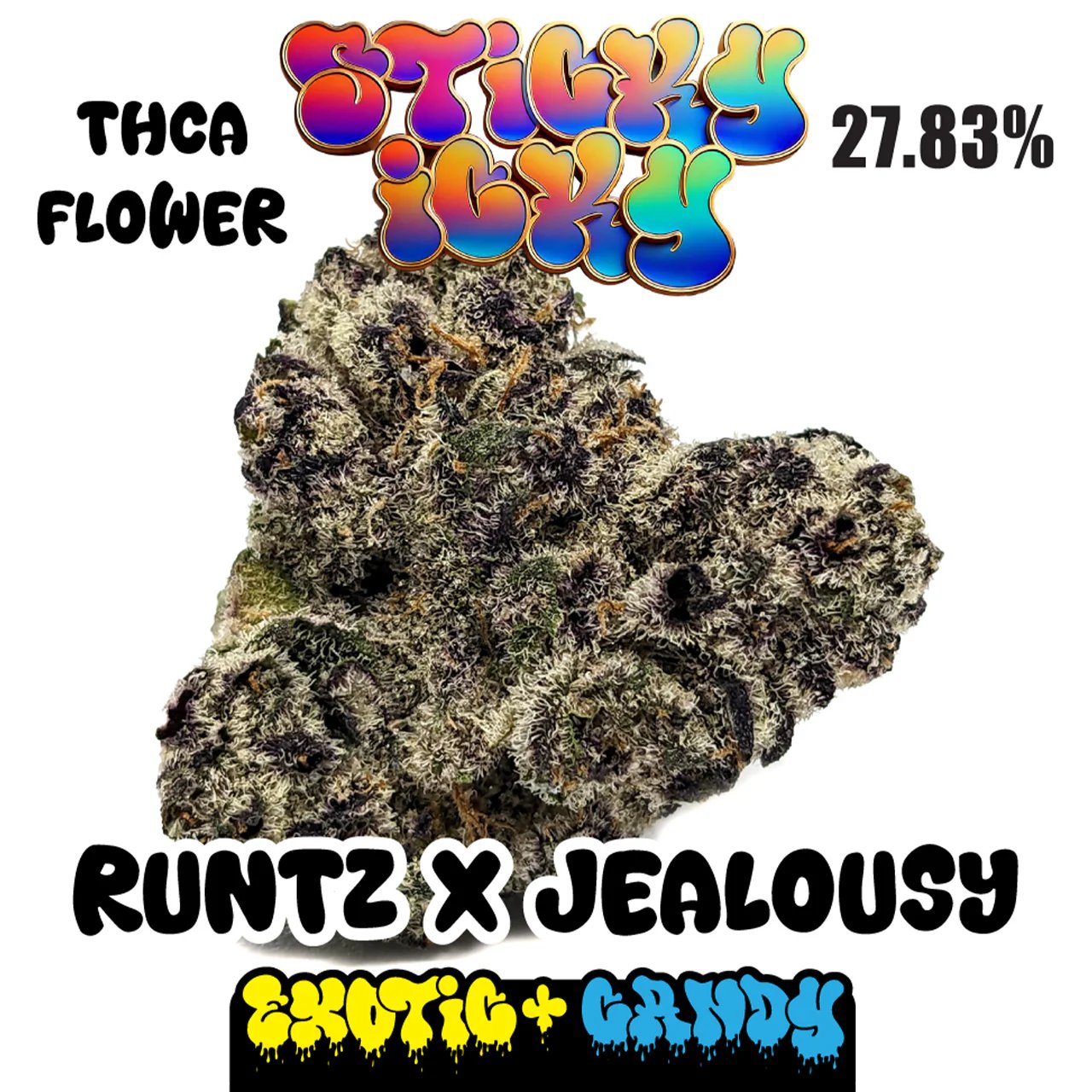 Exotic+ Candy - Sticky Icky – THCA Flower 1/4lb product image (4)