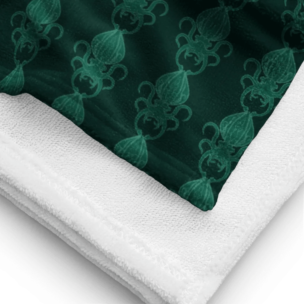Teal Squid Towel product image (5)