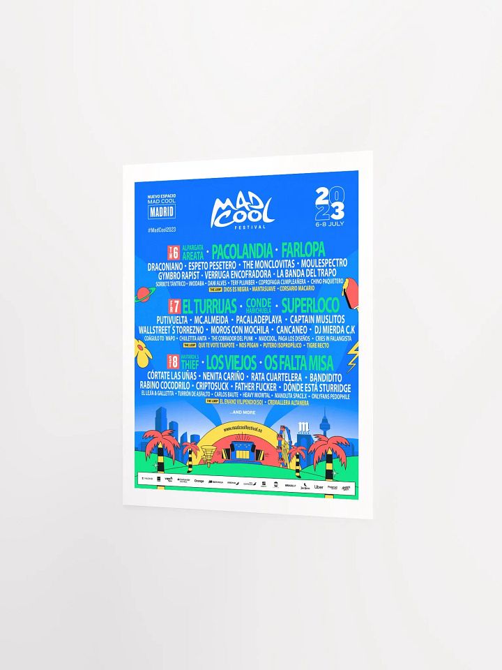 Póster Parodia Madcool 2023 product image (5)
