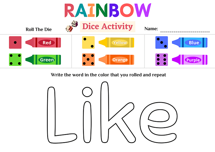 95 Unique Rainbow Writing Worksheets product image (1)