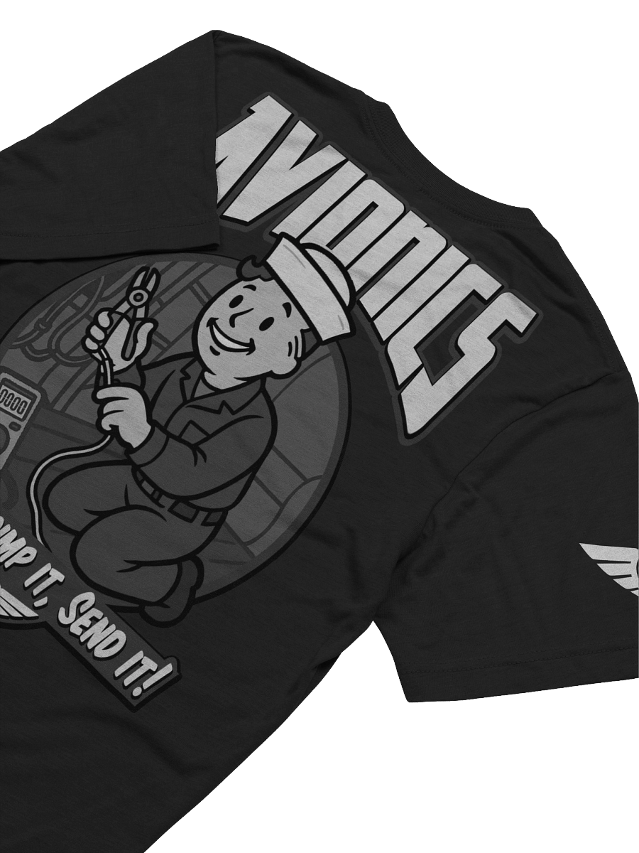 "AE: Send It" B/W SuperSoft Shirt product image (3)
