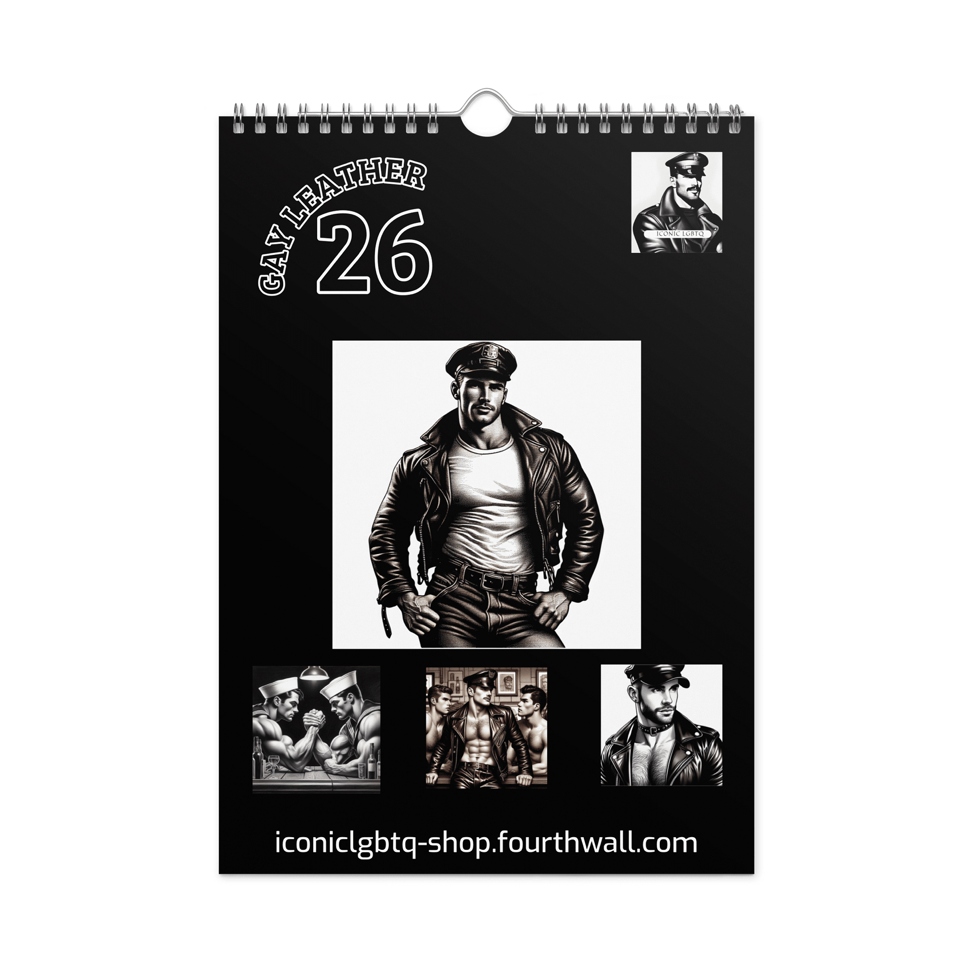 Daddy Days: 2026 Calendar of Leather, Lust & Legacy product image (1)