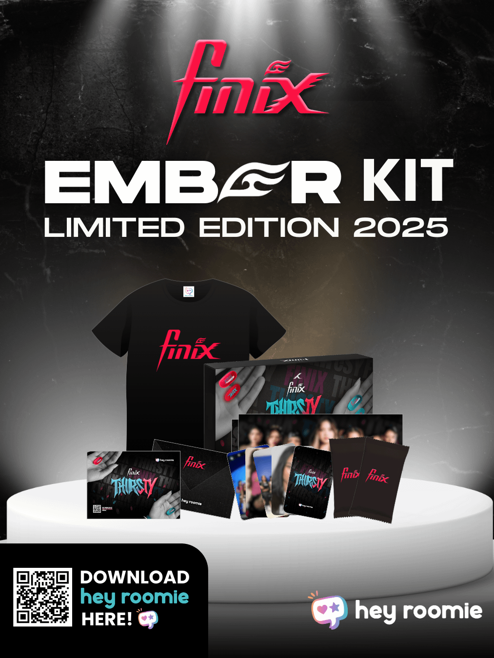 (GCASH ONLY!!!) Commemorative Envelope Kit - Limited Edition FINIX Ember Kit (2025 Pre-Debut) product image (7)