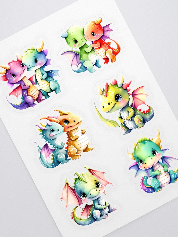 Colorful Dragons - Stickers product image (1)