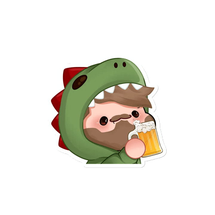Dino Cheers Magnet product image (2)