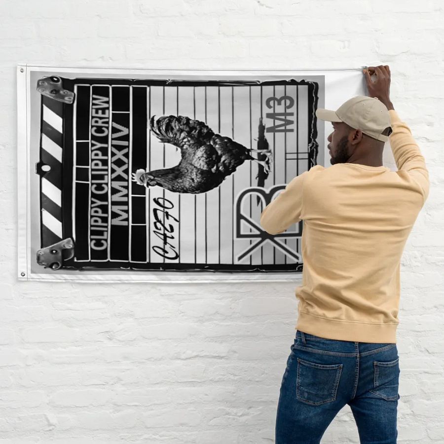 Marathon Greyscale Flag product image (11)