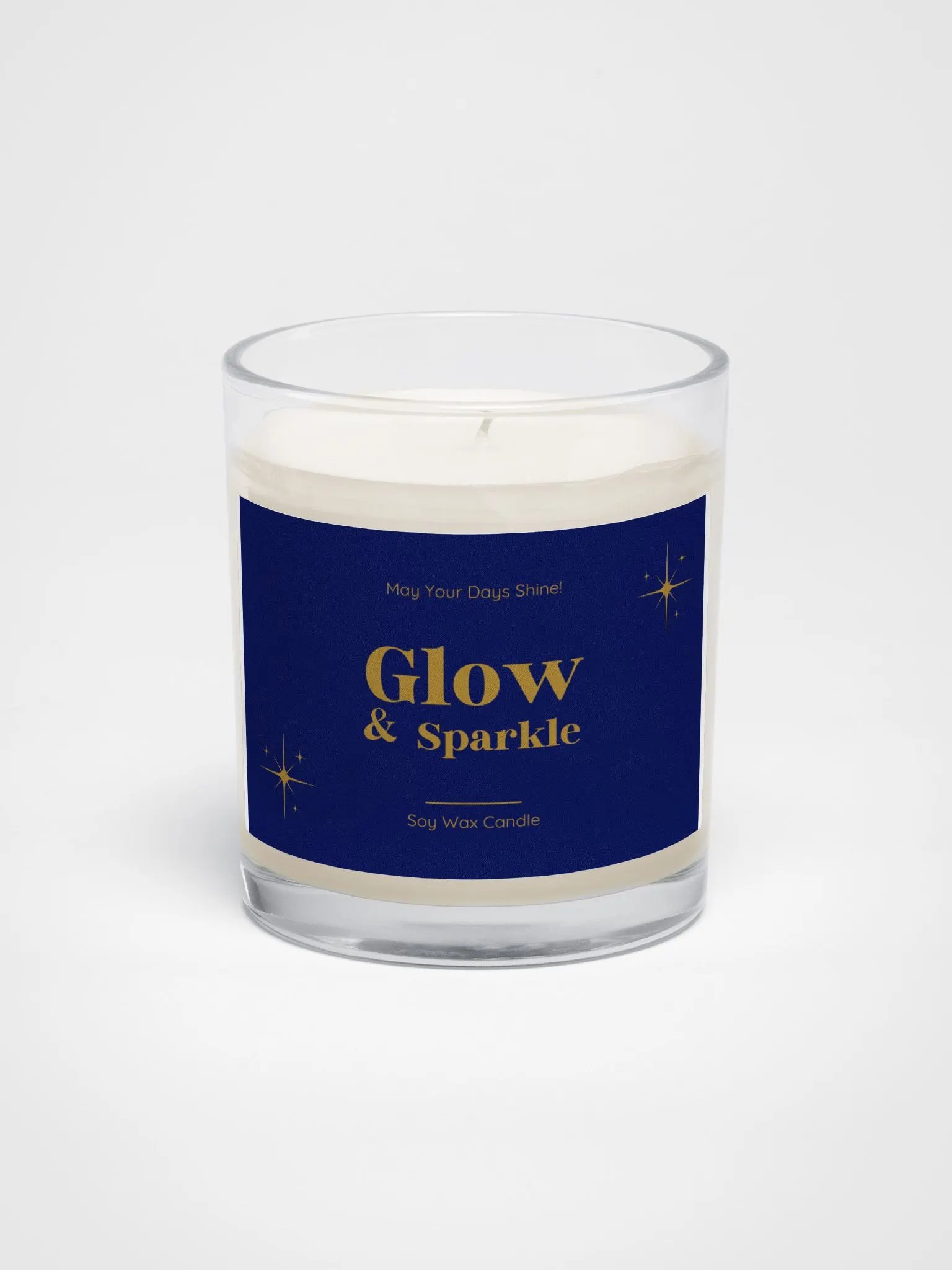 Glow & Sparkle Soy Wax Candle product image (1)