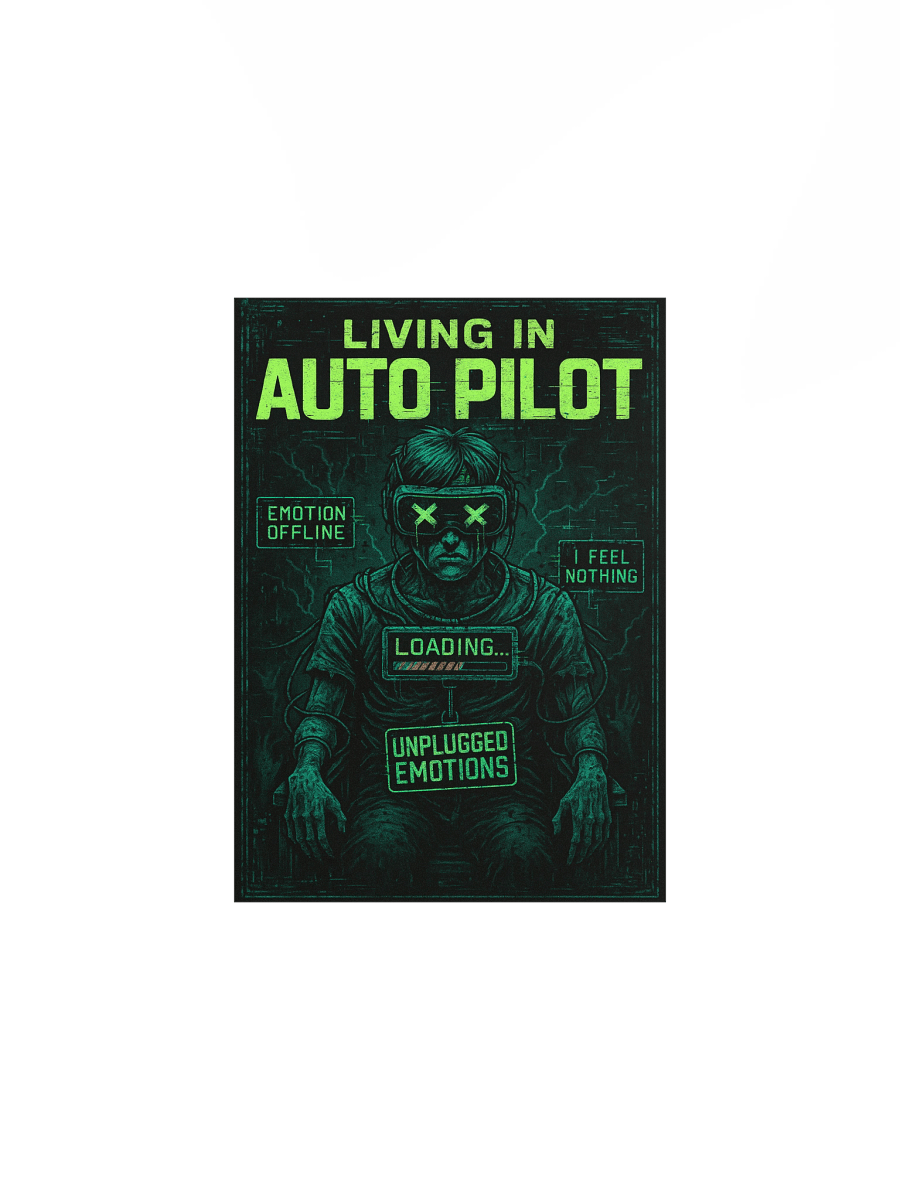 Living in Auto Pilot Poster product image (4)