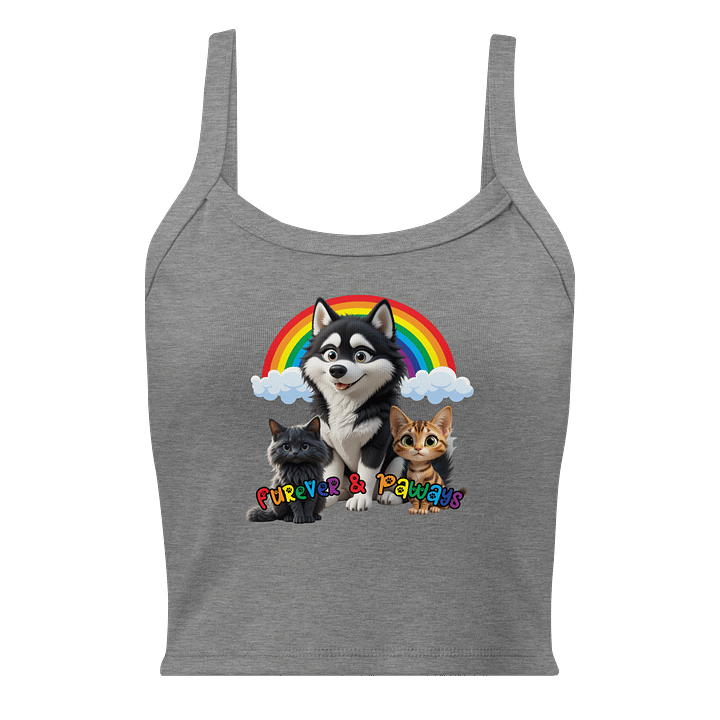 Furever & Paways Women's Micro-Rib Tank Top product image (1)