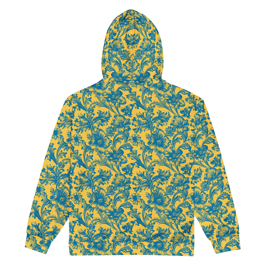 Fleur Royale | Recycled ZIP Unisex Hoodie product image (3)