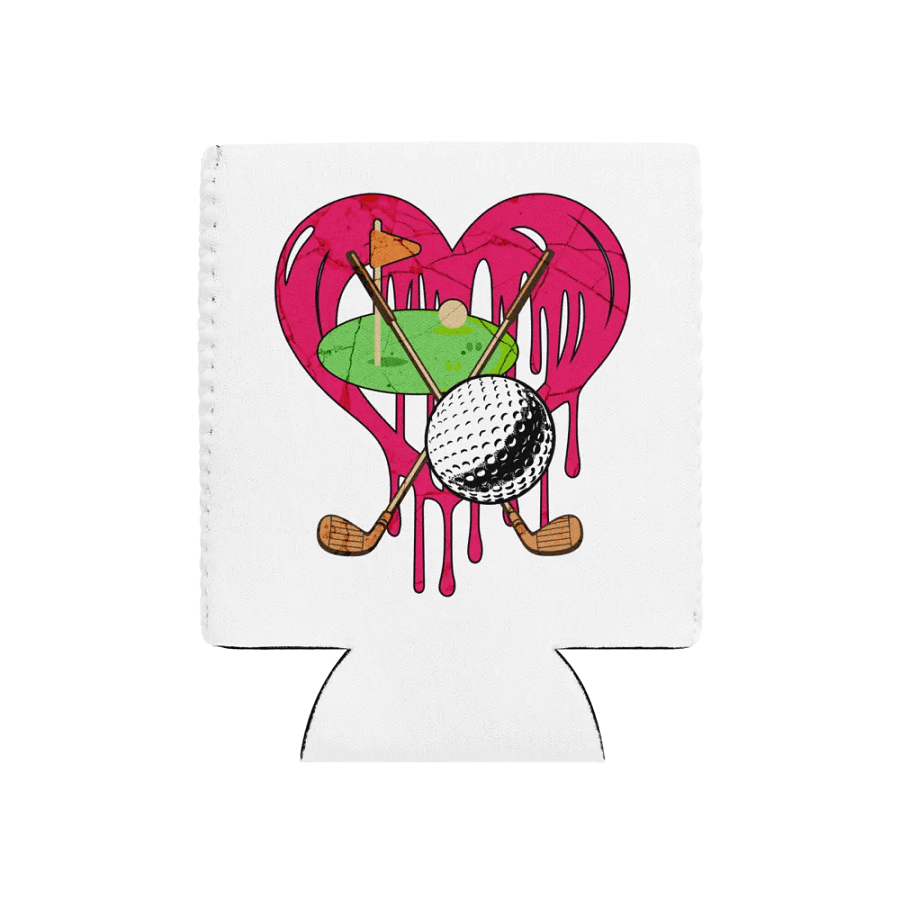 Heart Golf Lover's Dream Can Cooler product image (1)