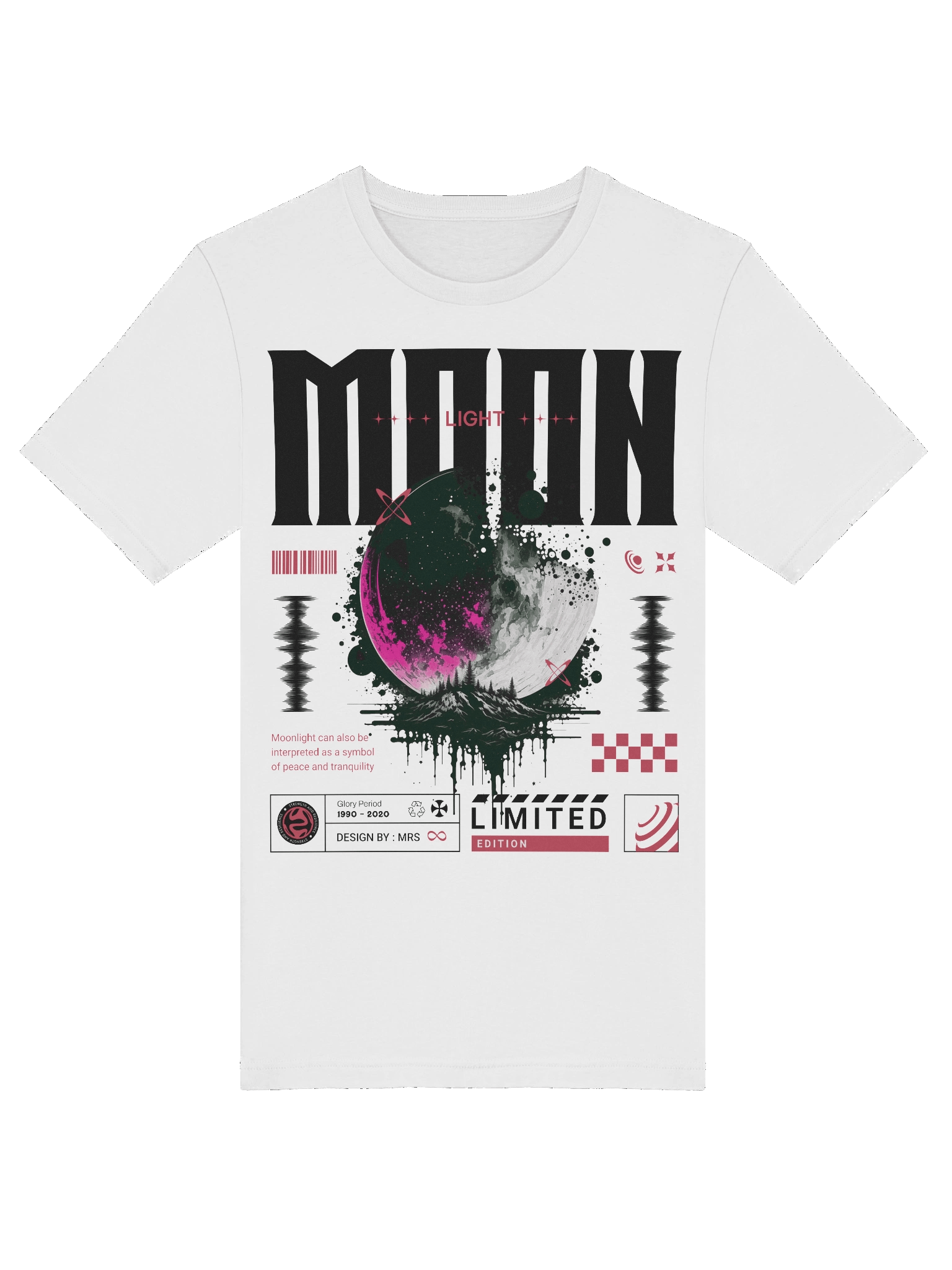 Pink Moonlight | Unisex Bella+Canvas Supersoft T-Shirt product image (6)