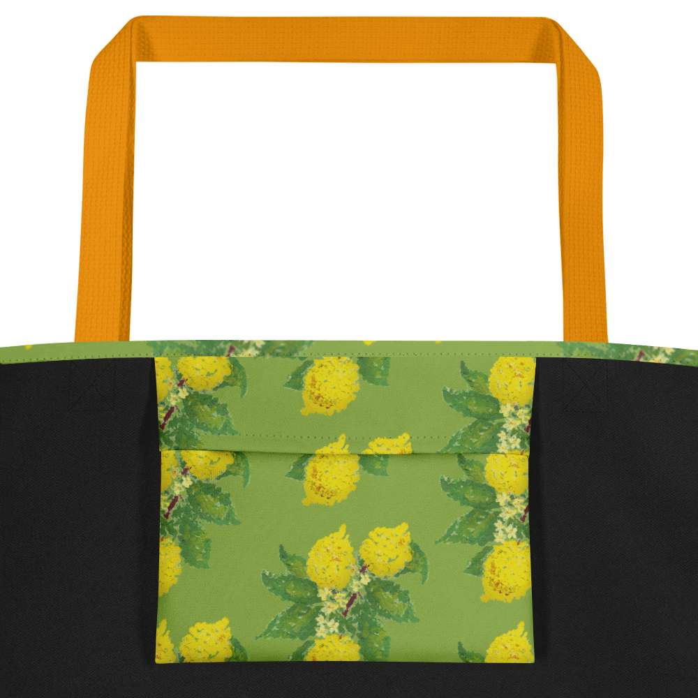 Lemon Love Large Tote Bag product image (2)