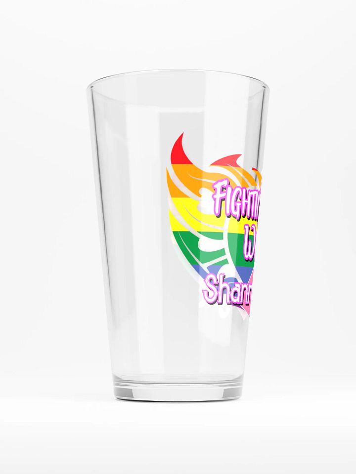 Fighting Cancer w/ Pride - Shaker Pint Glass product image (2)