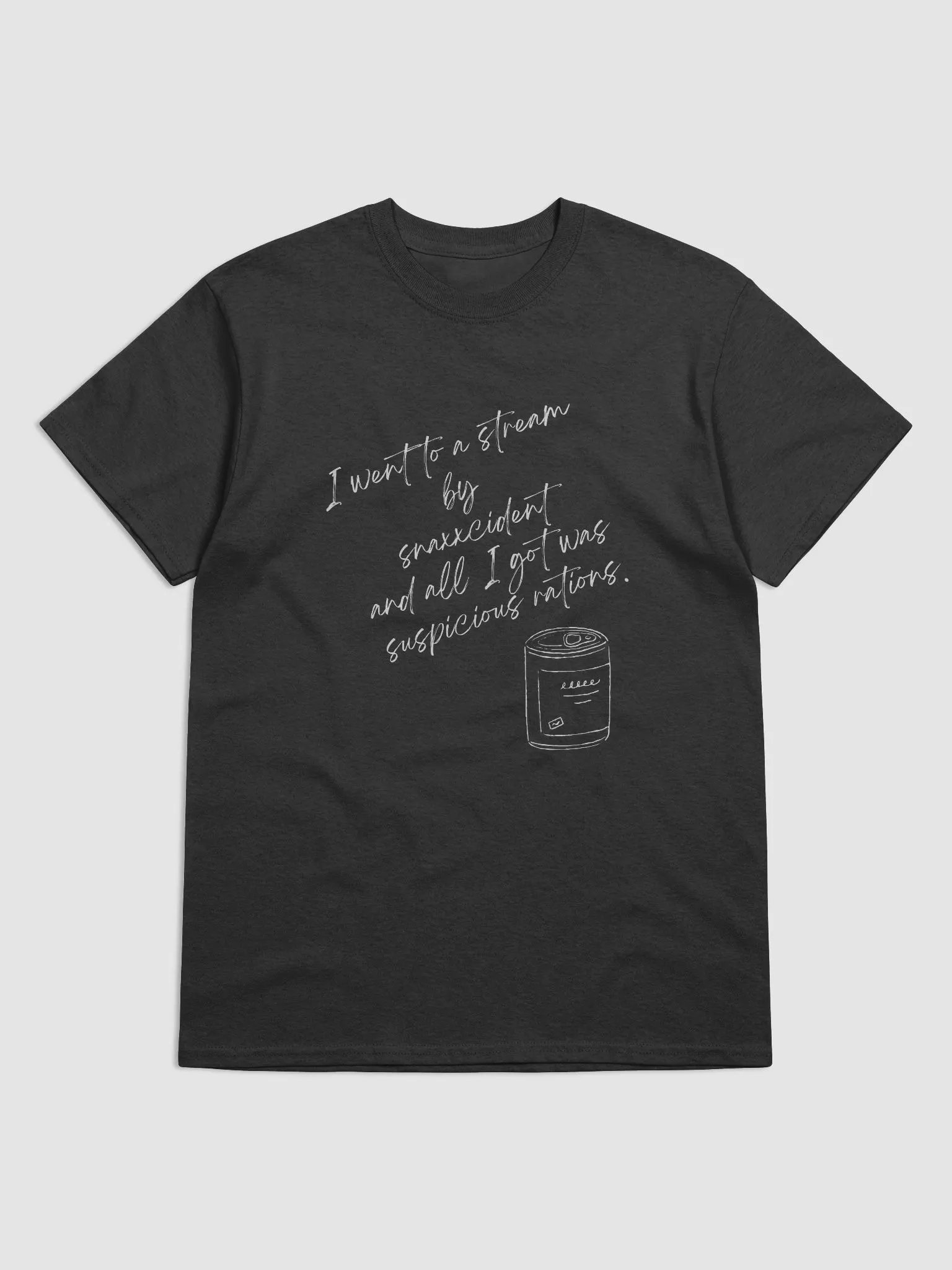 suspicious ration t-shirt dark product image (1)