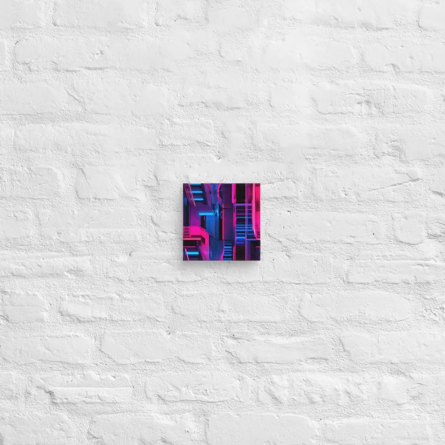 Neon Officescape Canvas Prints product image (27)