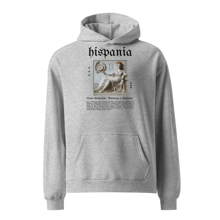 Sudadera con capucha gris - Laus Hispaniae product image (1)